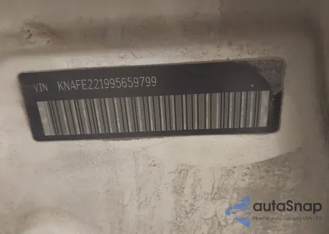 2009 Kia Spectra Ex from USA, damaged, VIN KNAFE221995659799